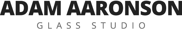 AdamAaronsonLogo Text logo: Adam Aaronson Glass Studio.